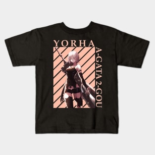 YoRHa 2-gou B-gata Nier Automata Kids T-Shirt